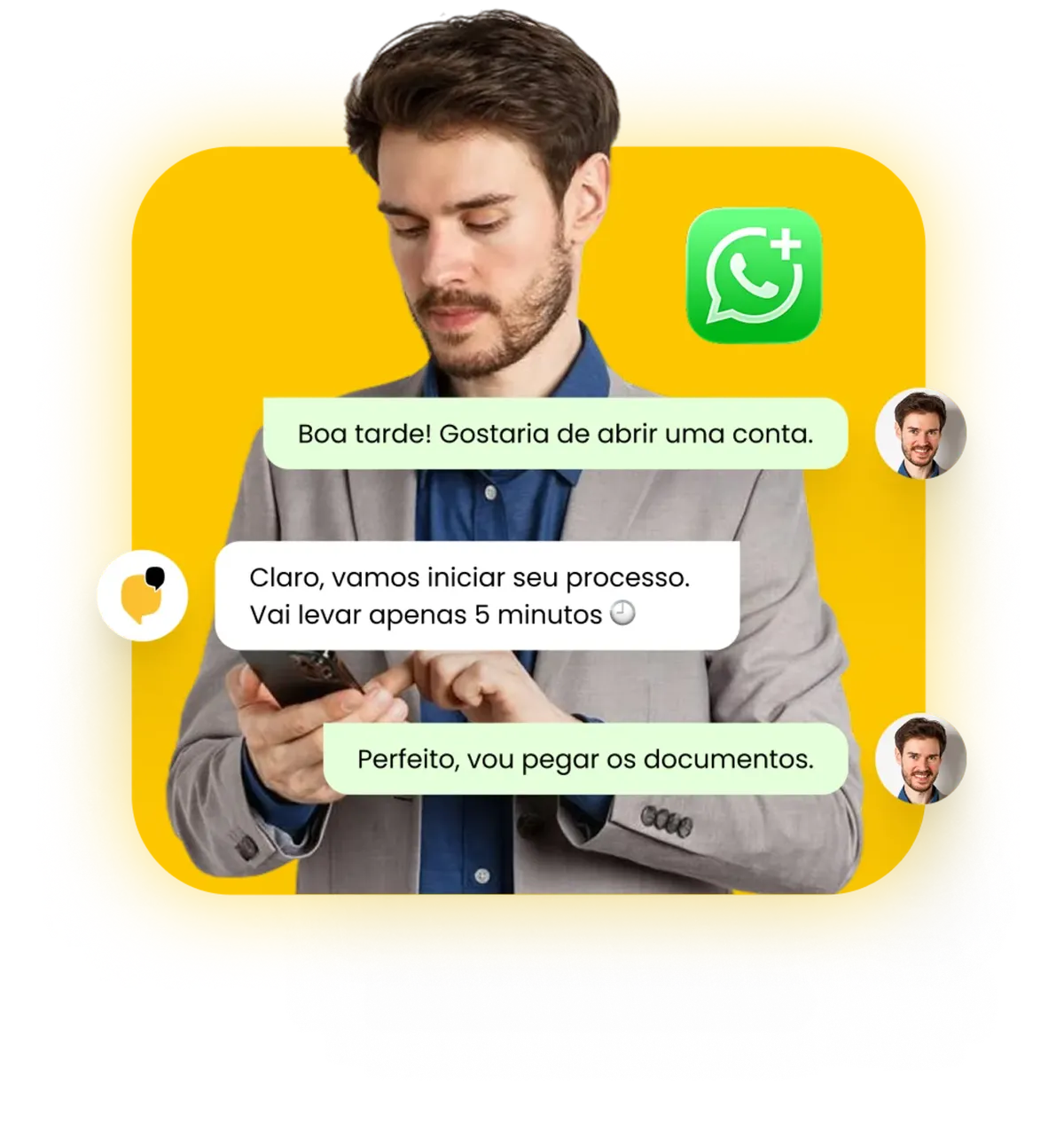Demonstração da plataforma Ubots com chatbot conversacional
