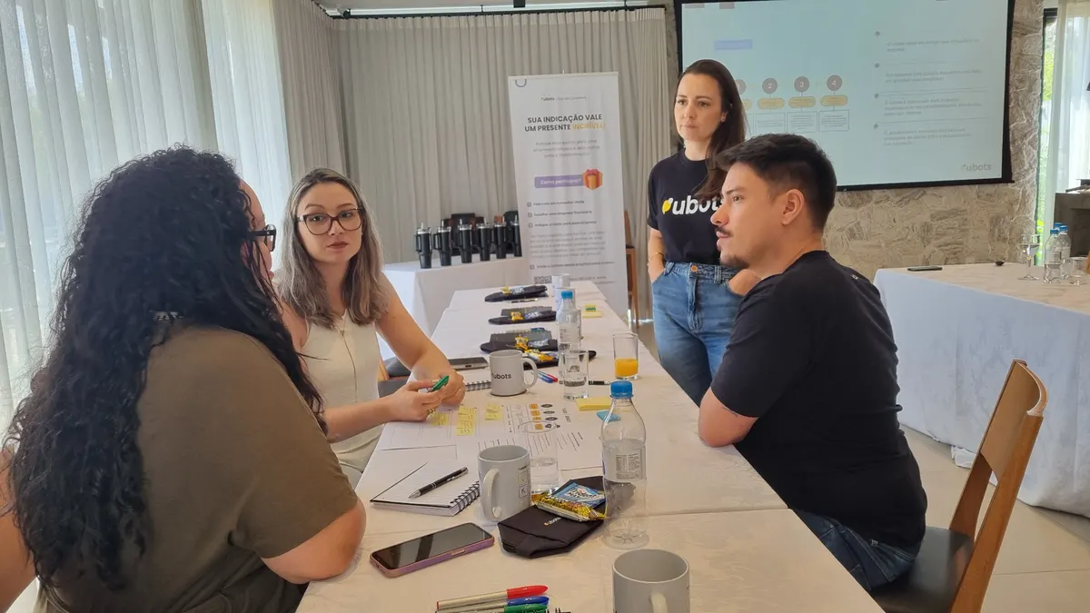 Ubots workshop — team collaboration and training