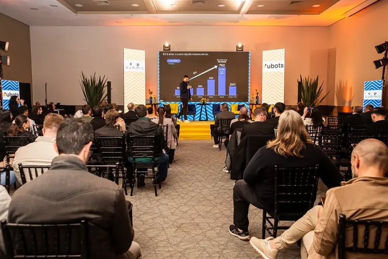 Foto da edição 2025 do Ubots Summit