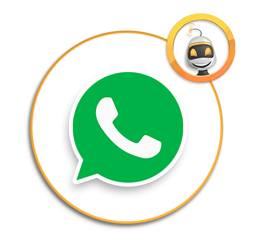 Ilustração do WhatsApp com nosso chatbot Ruby